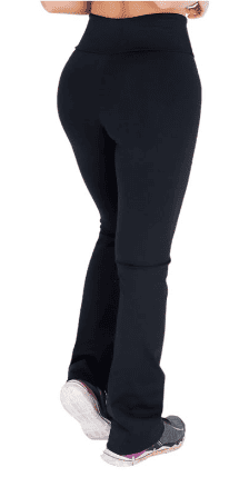 Calça Flare Timboré Preta sem Bolso